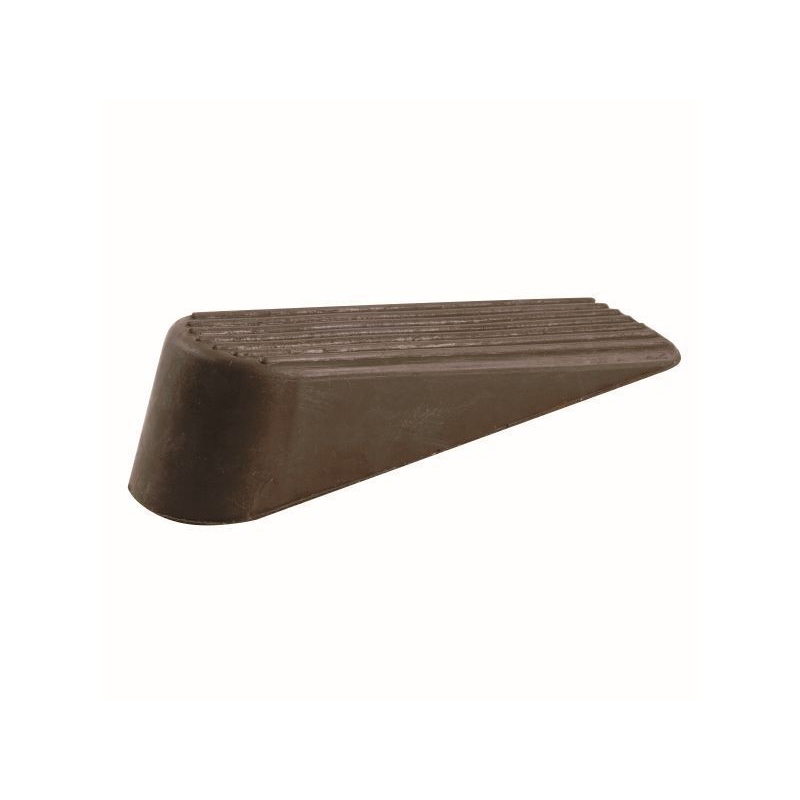 Shepherd Hardware Rubber Door Wedges, Brown, 2-Pack Brown