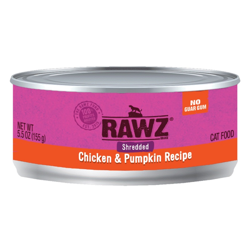 Shredded Chicken & Pumpkin Canned Cat Food 3 oz.