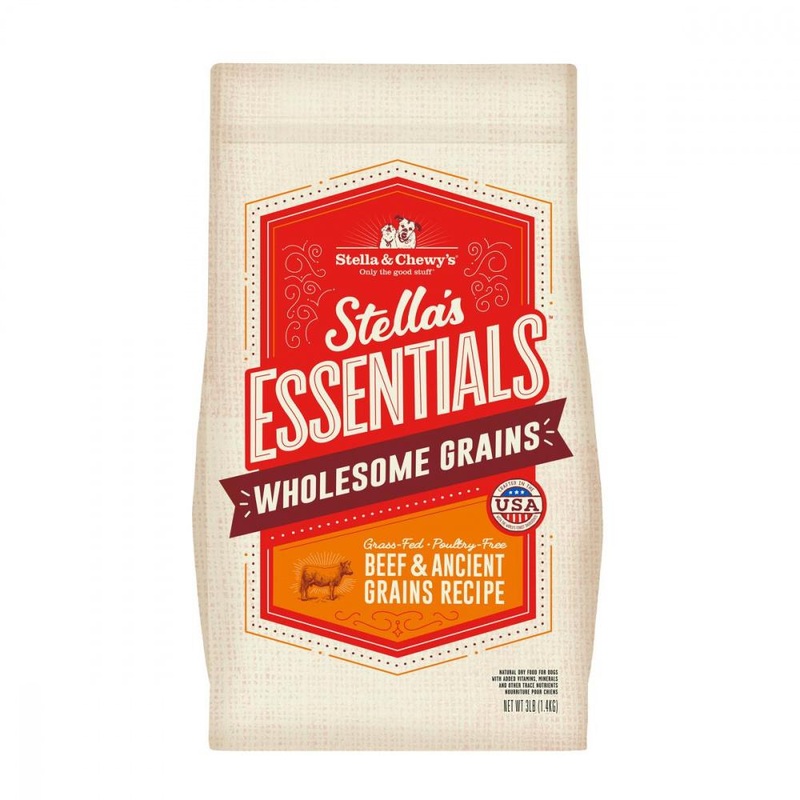 Stella & Chewy’s Stella’s Essentials Grass-Fed Beef & Ancient Grains Recipe Dry Dog Food