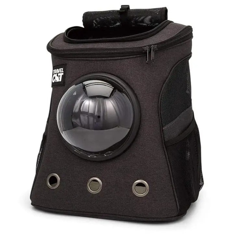 “The Fat Cat” Backpack Carrier Black