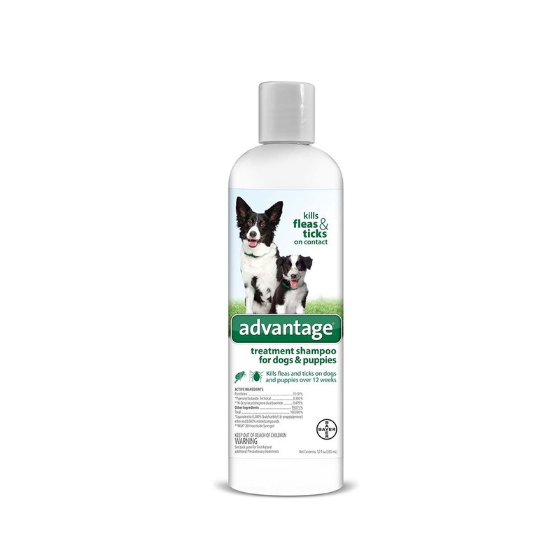 Advantage Flea & Tick Shampoo for Dogs 12 oz