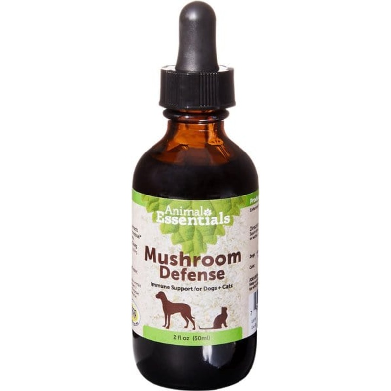 Animal Essentials Mushroom Defense Immune Support Supplement for Dogs and Cats 1 oz