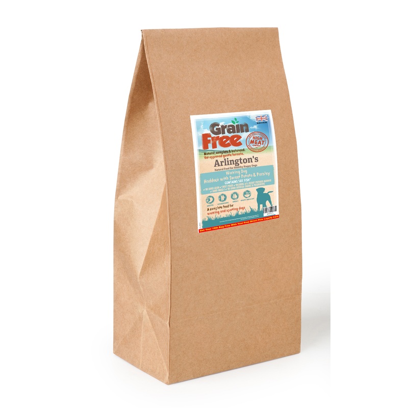 Arlington’s Haddock Sweet Potato & Parsley 15kg