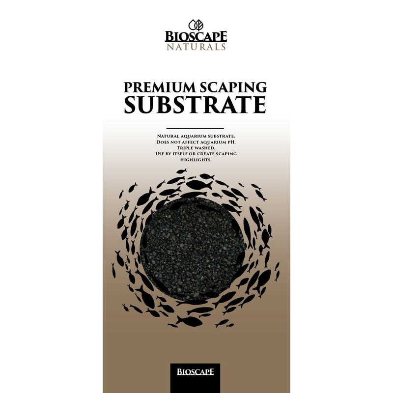 Bioscape Ebony Black Coarse 2-4mm 7kg