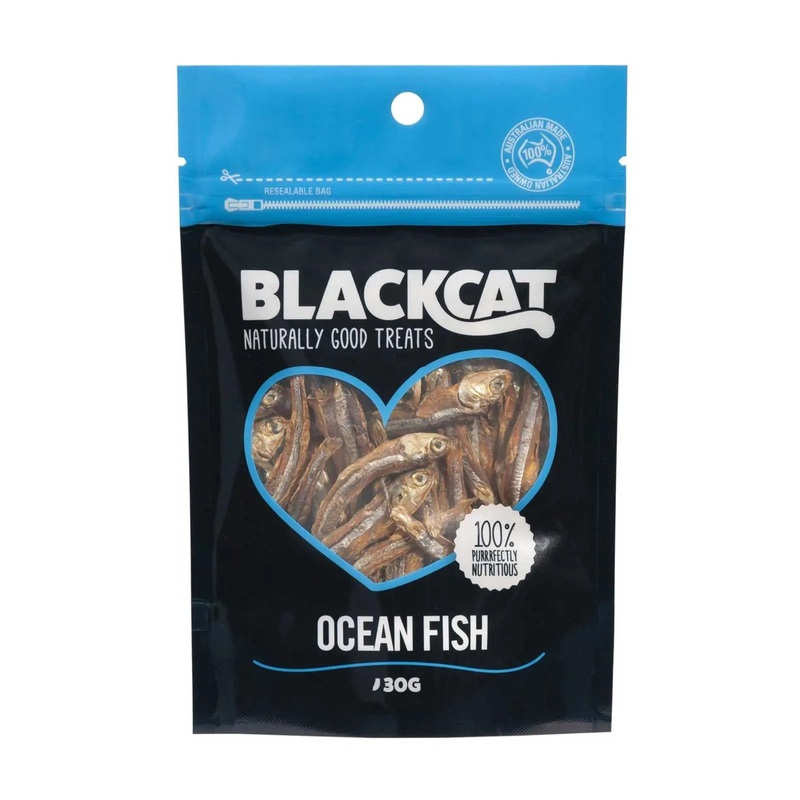 BlackCat Ocean Fish Cat Treats 30g