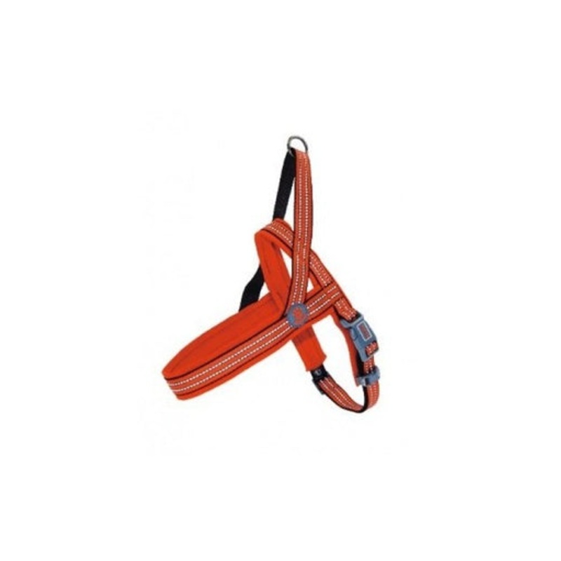 Doco Vario Neoprene Harness Reflective (DCV201)[Color – Orange, Size – XL]