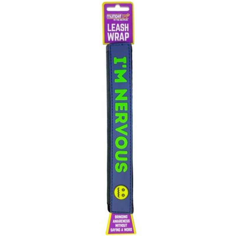 Multipet Leash Wrap “I’M Nervous”