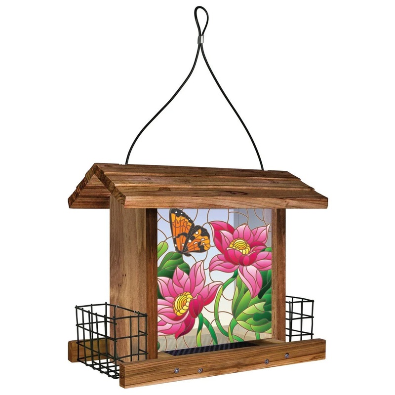 Nature’s Way Stained Glass Hopper Feeder