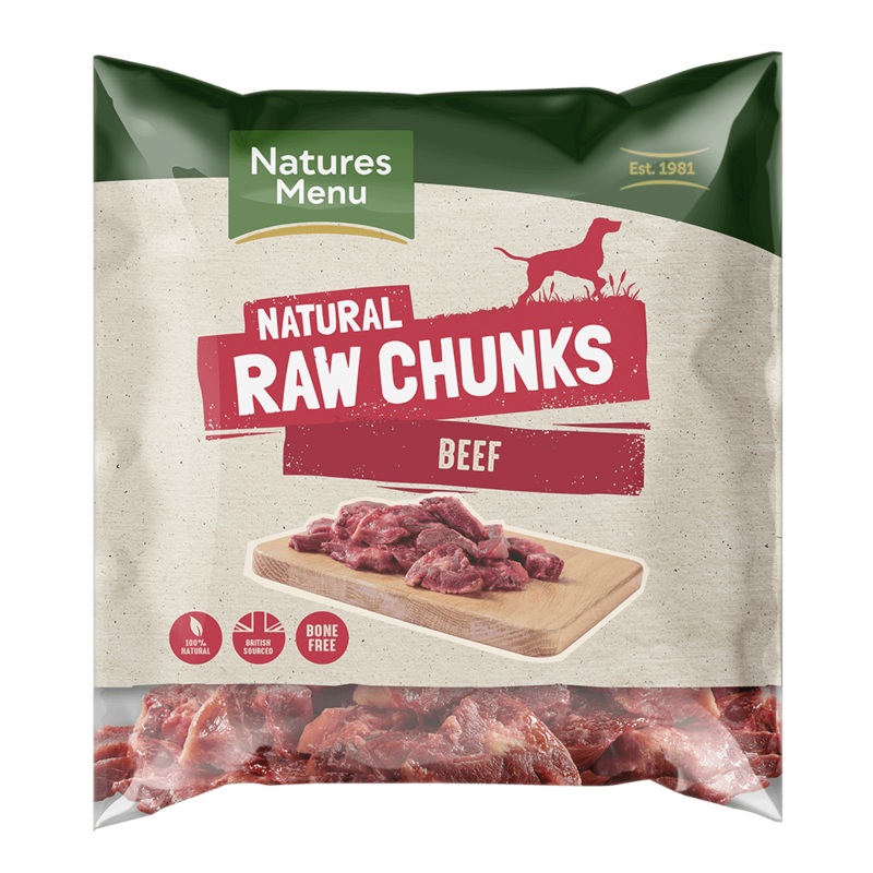 Natures Menu Chunks Beef 1kg Default Title