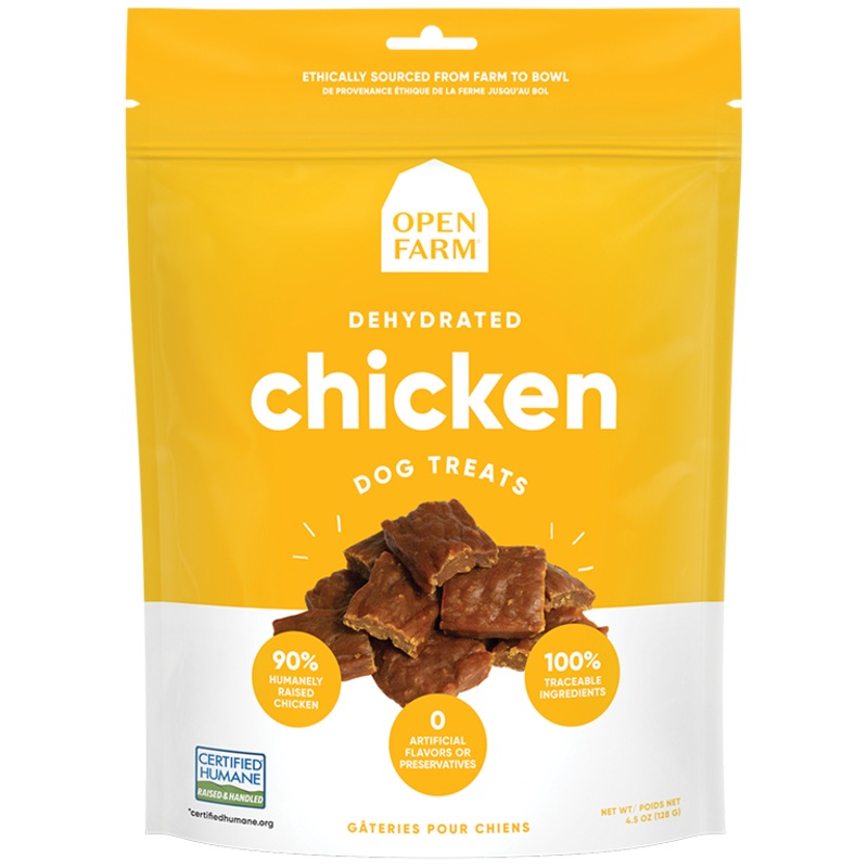 Open Farm Dehydrated Chicken Dog Treats