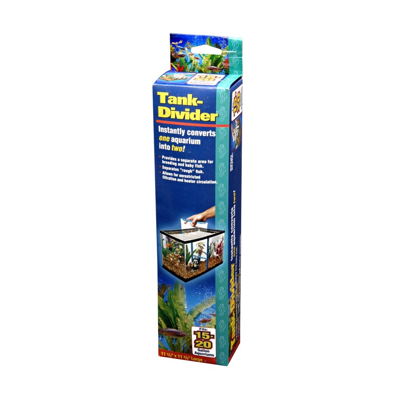 Penn Plax 15 or 20 Gallon Tank Divider