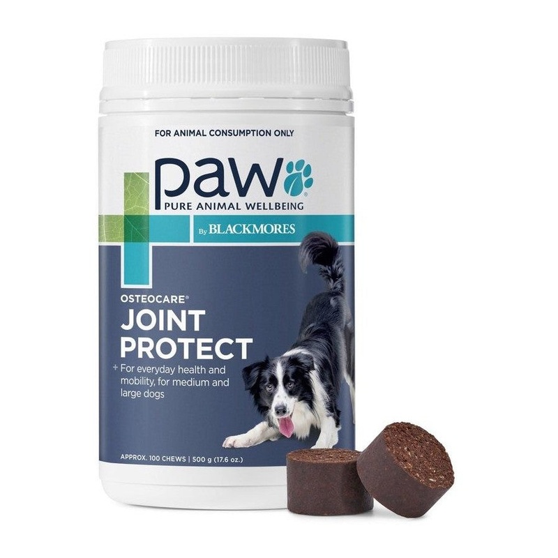 BLACKMORES PAW OSTEOCARE JOINT PROTECT CHEWS 300G (APPROX 60 CHEWS)