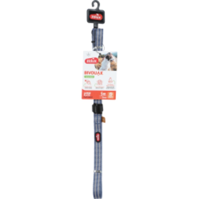 BVK Flat Lead for Dog Blue, 5 m/15 mm