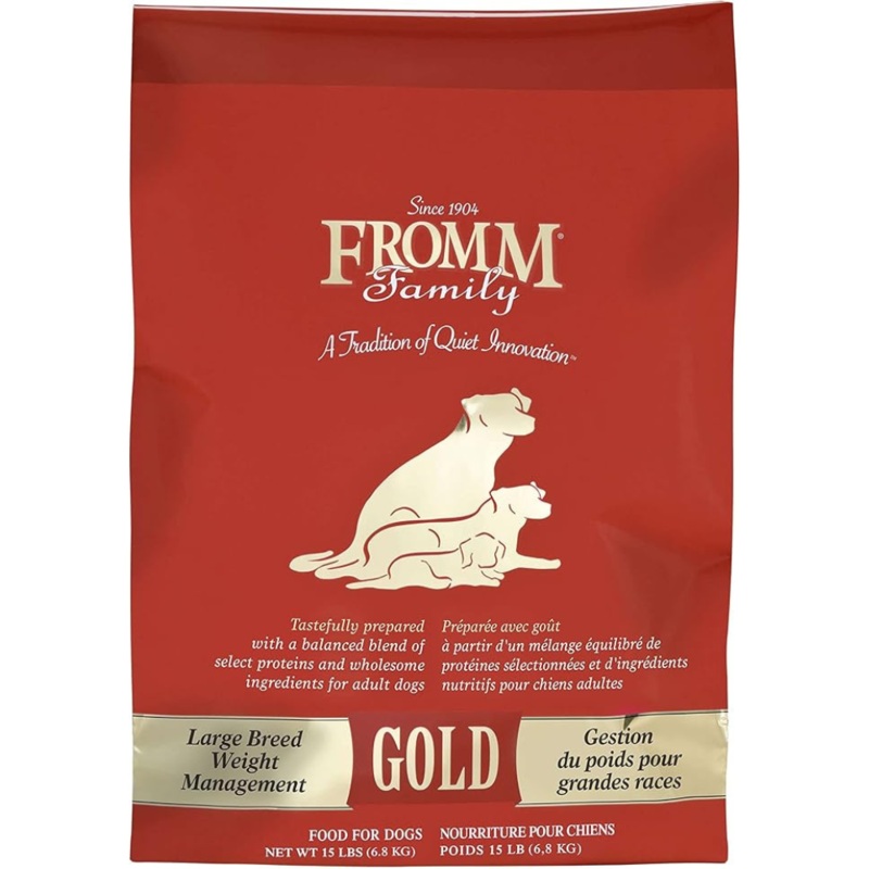 Fromm Large Breed Weight Management Gold Dry Dog Food 30 Pounds