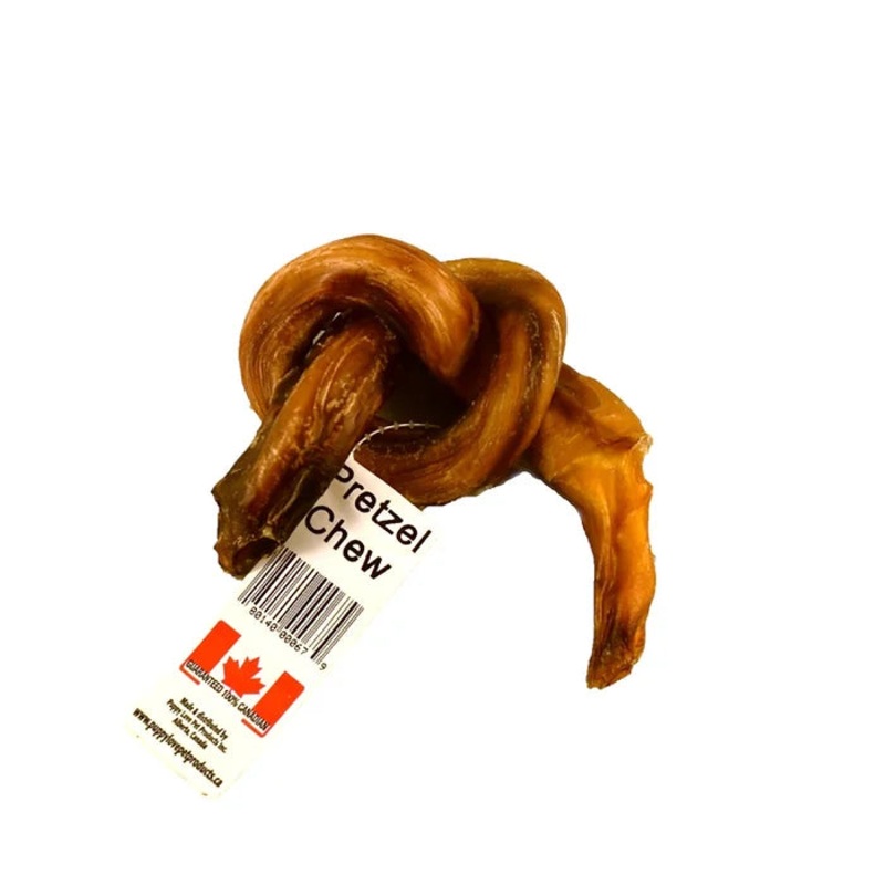 Puppy Love Beef Pretzel Dog Chew Single