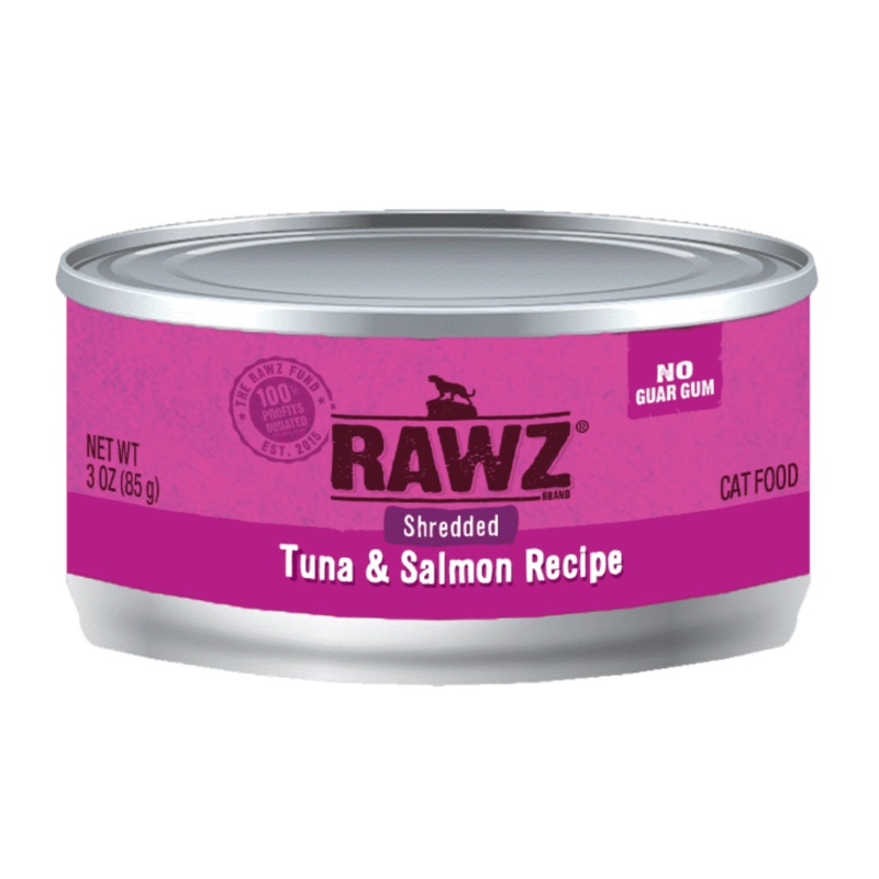 RAWZ Shredded Tuna & Salmon Cat Food Recipe