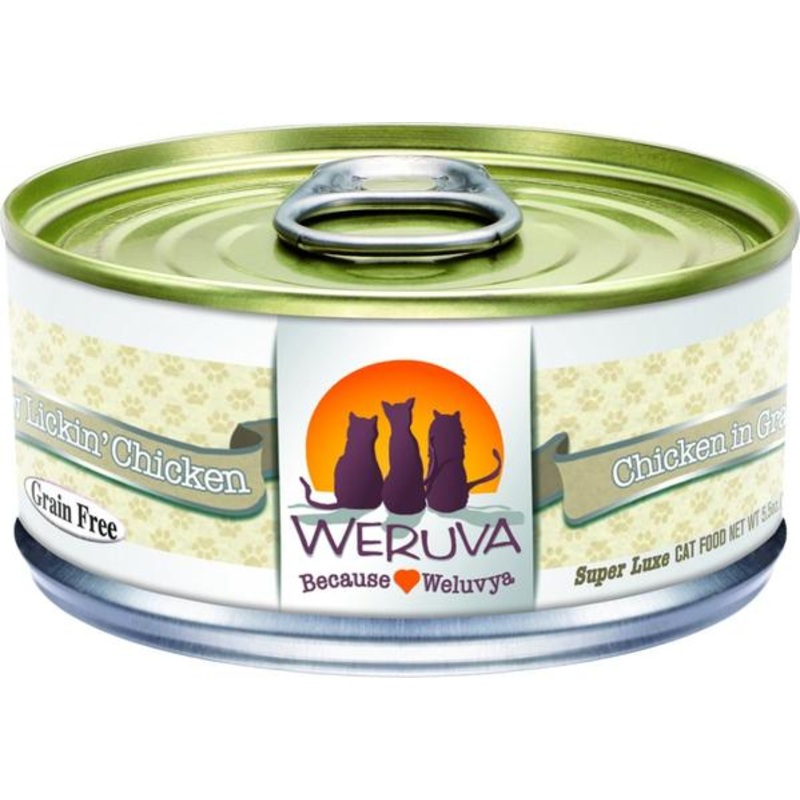 Weruva Paw Lickin’ Chicken Canned Cat Food 3 oz