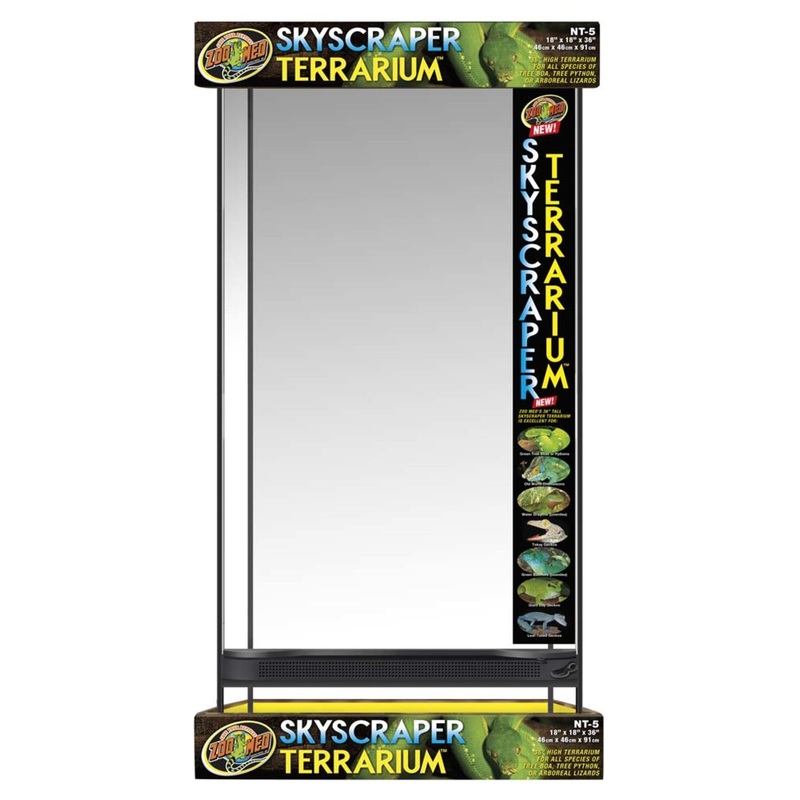 Zoo Med Skyscraper Terrarium 18″ x 18″ x 36″