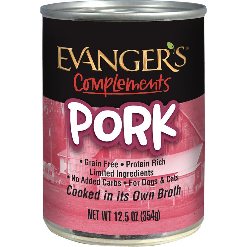 Evanger’s Grain Free Pork Canned Dog & Cat Food