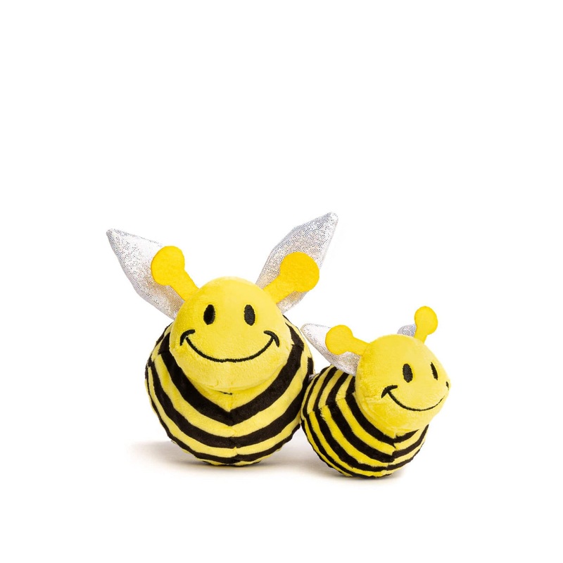 Fab Dog Bumble Bee faball Dog Toy Small: 3″