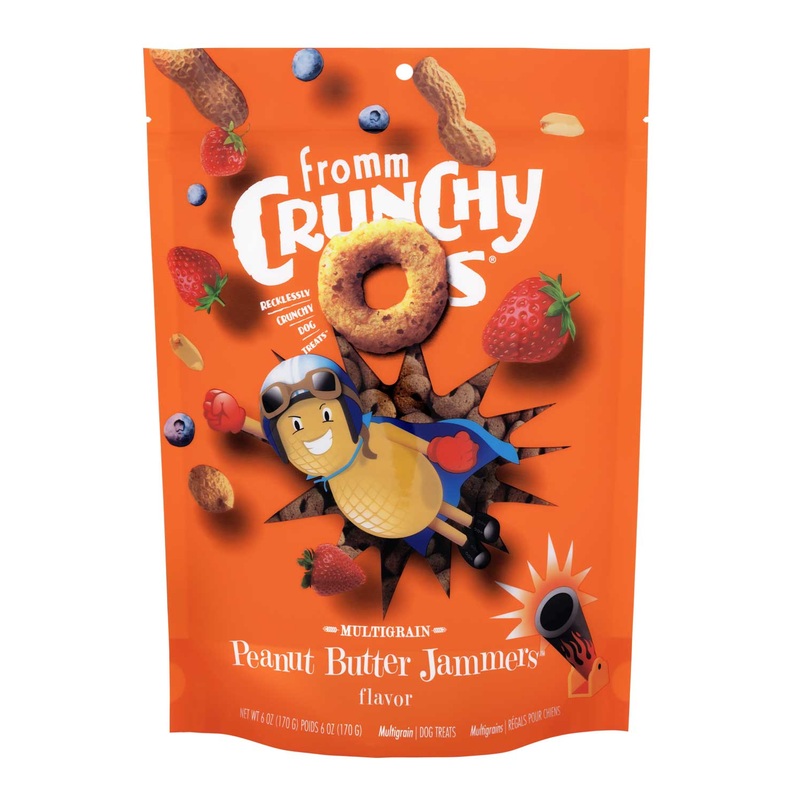 Fromm Crunchy O’s Peanut Butter Jammers Dog Treats