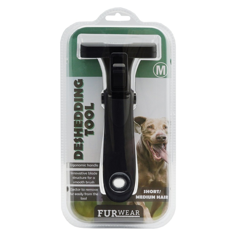 Furwear – DeShedding Tool for Medium Dogs (Short/Medium Hair)