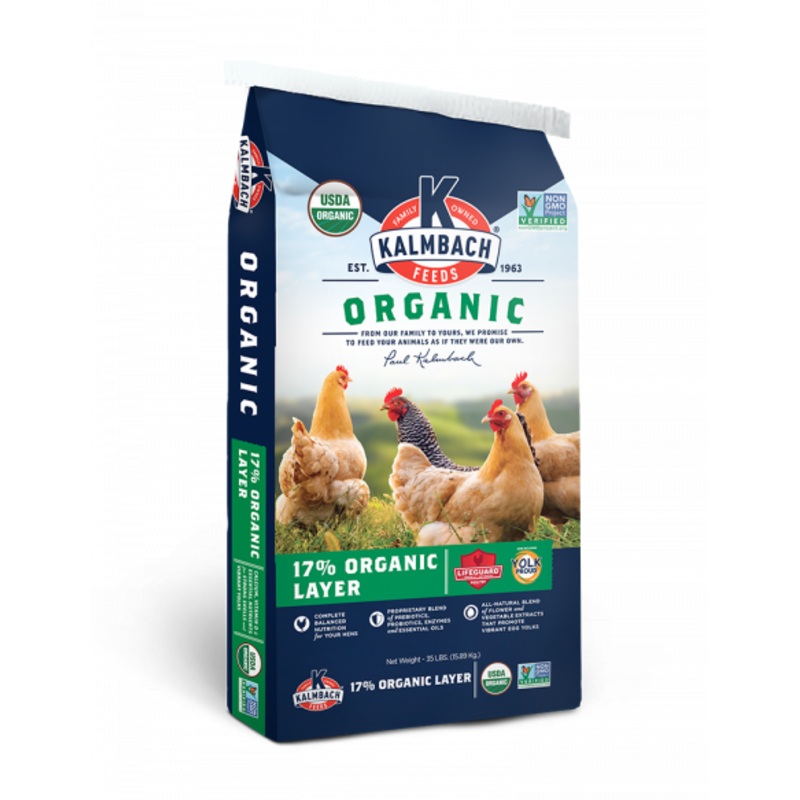 Kalmbach 17% Organic Layer (Crumble) 35 Lb.