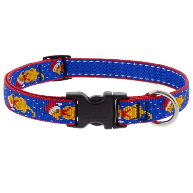 Lupine MicroBatch Dog Collar 3/4″ x 9″-14″ Snow Pup
