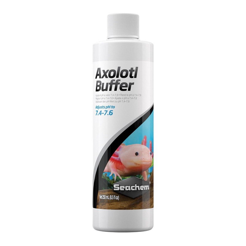 Seachem Axolotl Buffer – Adjusts pH to 7.4 – 7.6 8.5 fl oz (250 mL)
