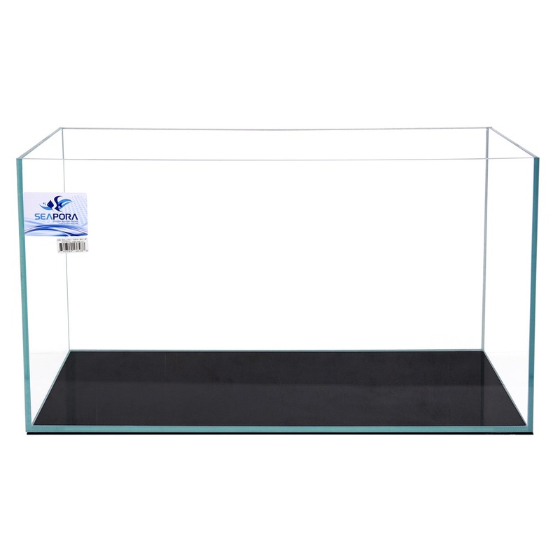 Seapora 40 Gallon Rimless Crystal Series Aquarium 30x18x18