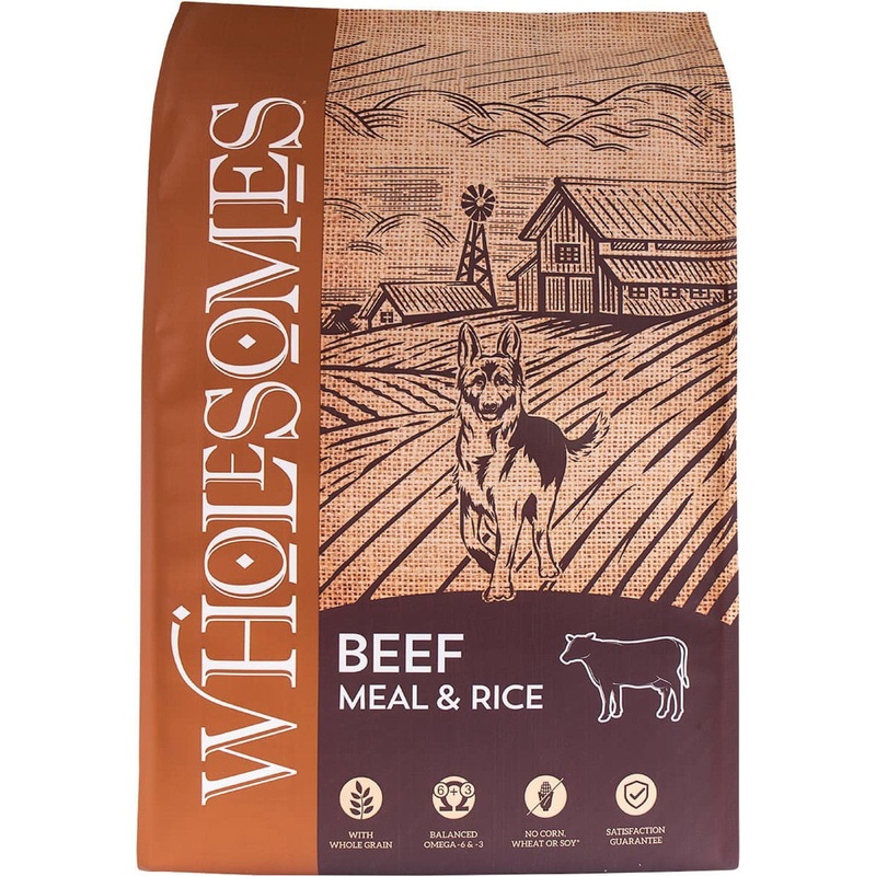 Sportmix Wholesomes Beef Meal and Rice Dry Dog Food 40