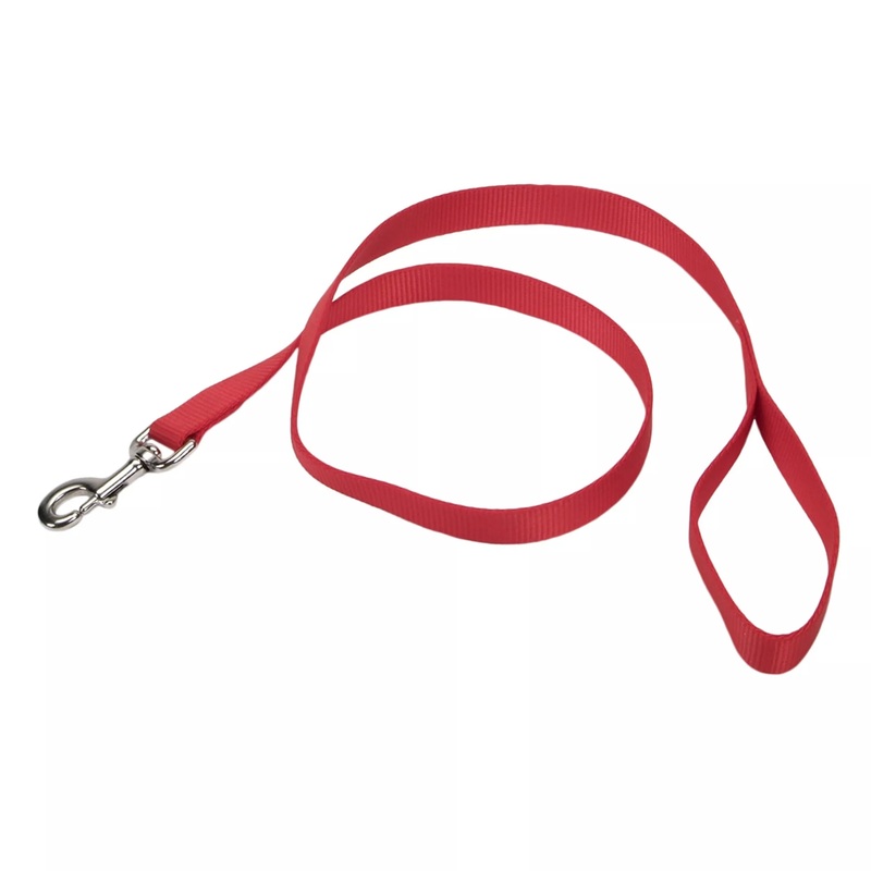 Coastal Single-Ply Dog Leash Small – 5/8″ x 6′ Black