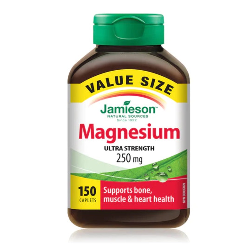 Jamieson Magnesium Ultra Strength 250mg 150 caplets