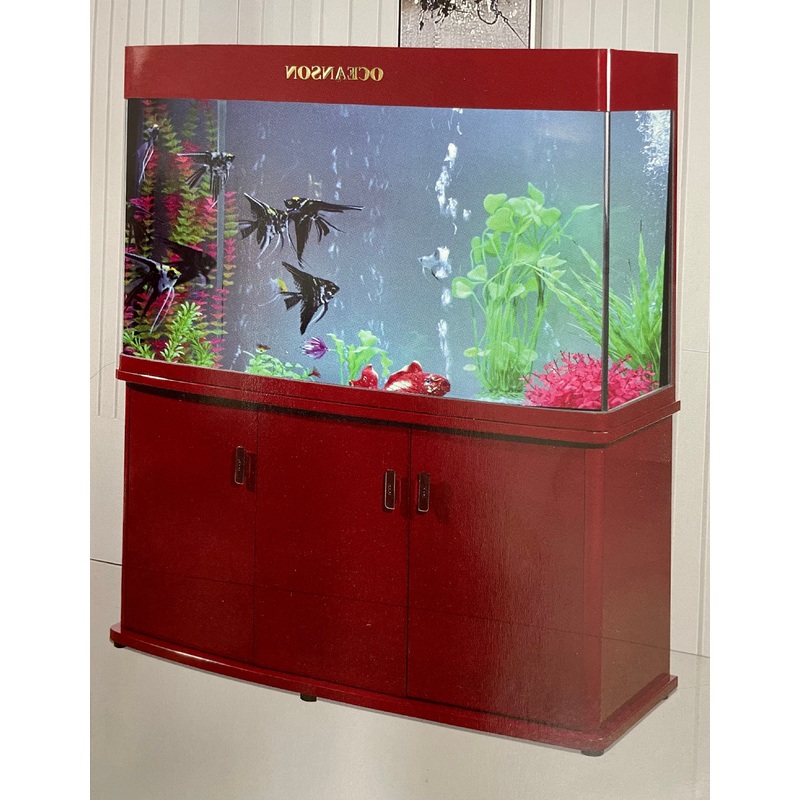 Oceanson RGM200 – 200cm x 75cm x 820cm / 75cm Cabinet and Sump Black