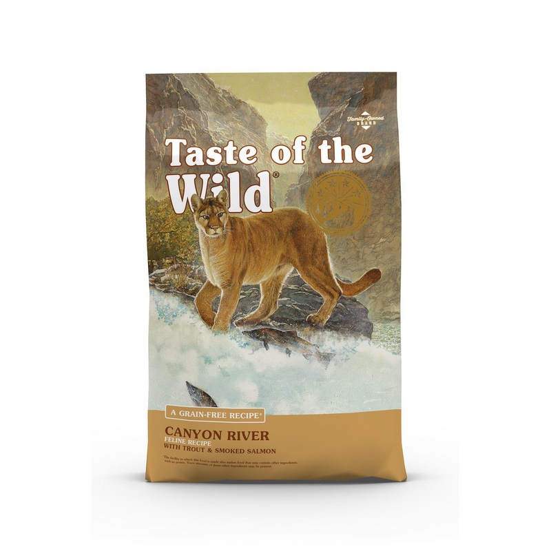 Taste of the Wild Canyon River Dry Cat Food 5 lb