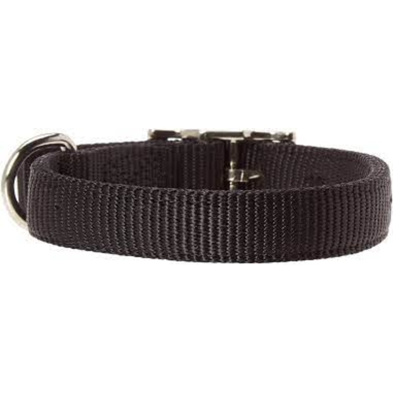 Leather Brothers Bravo 2-Ply Nylon Collar for Strength Retention 115N-26 BK 1″ x 26 in. Black