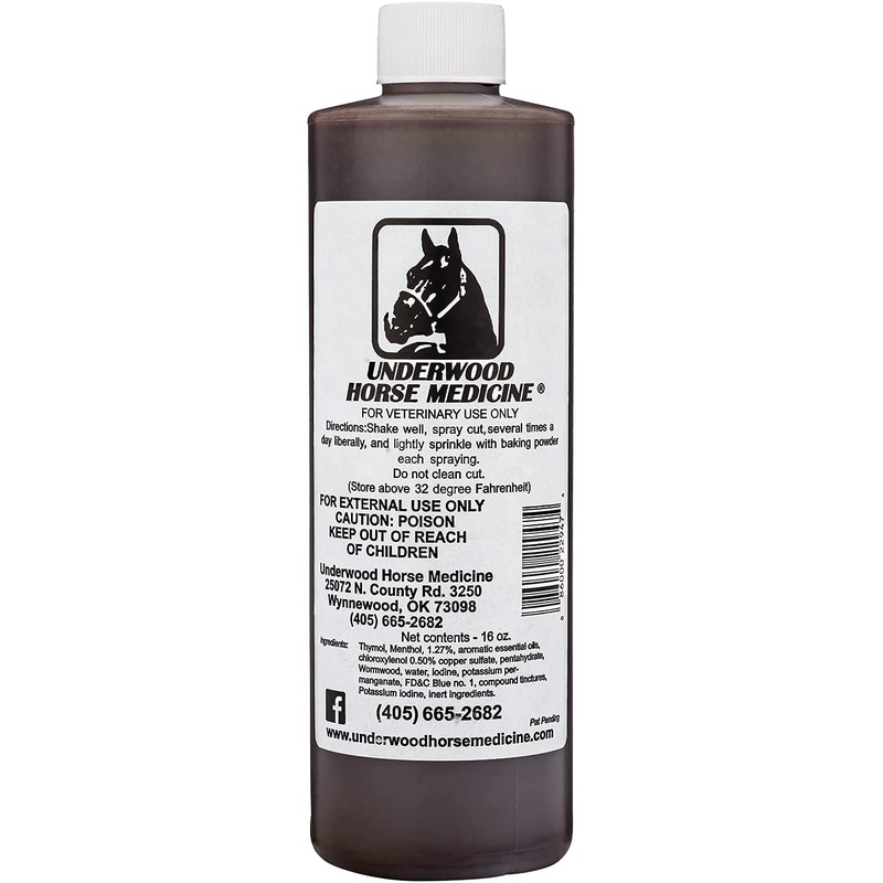 Underwood Horse Medicine Topical Wound Spray 16 oz