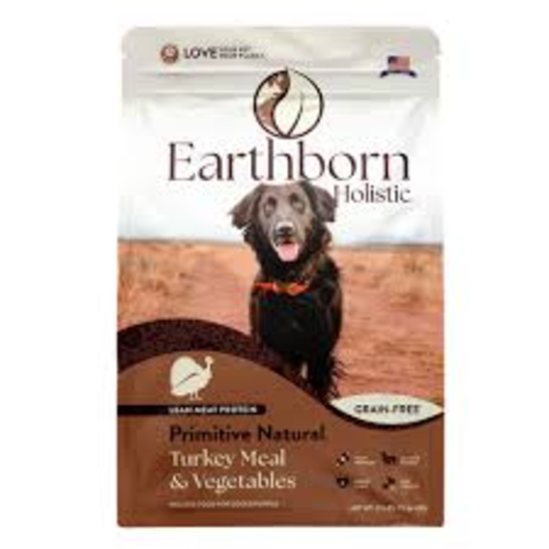 Earthborn Holistic Primitive Natural Turkey Meal & Vegetables Grain Free Dry Dog Food