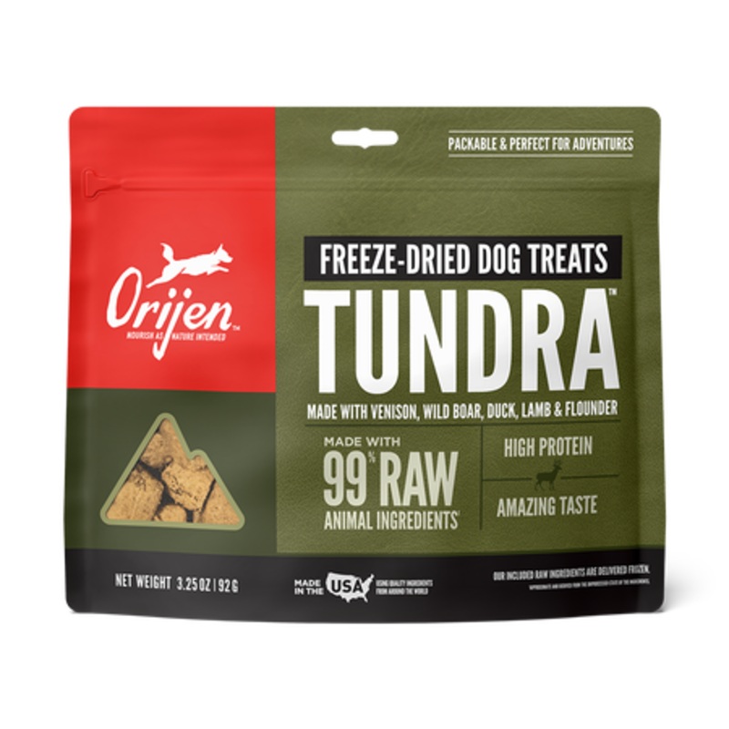 Orijen Tundra Freeze-Dried Dog Treats – 3.25oz.