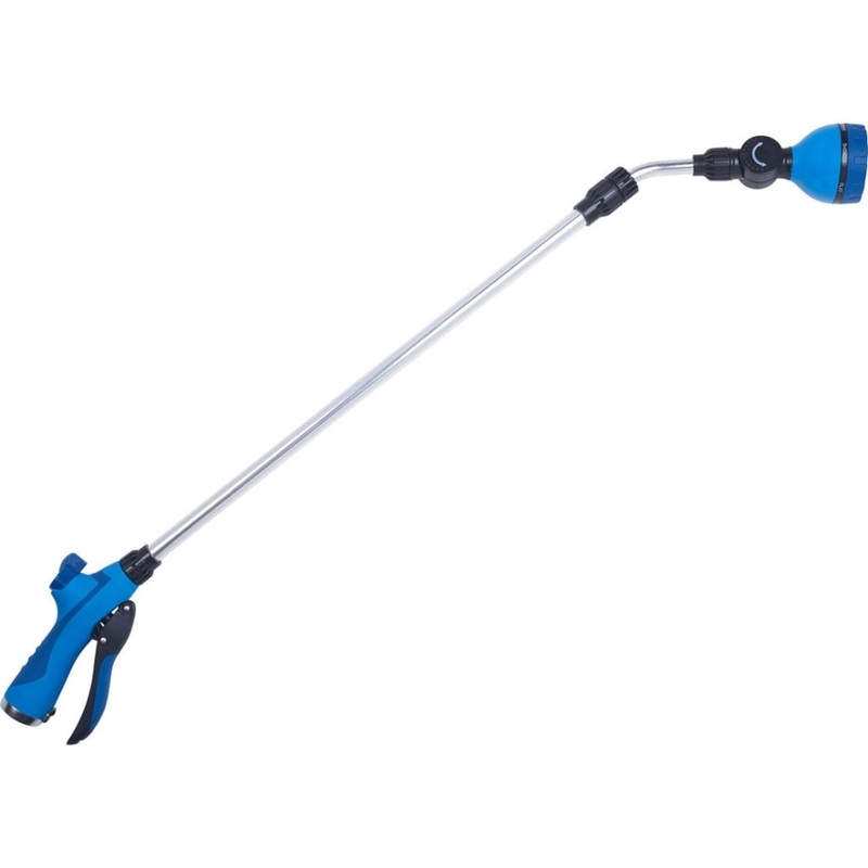 SPROUT 7-PATTERN EXTENSION WAND 33 INCH BLUE