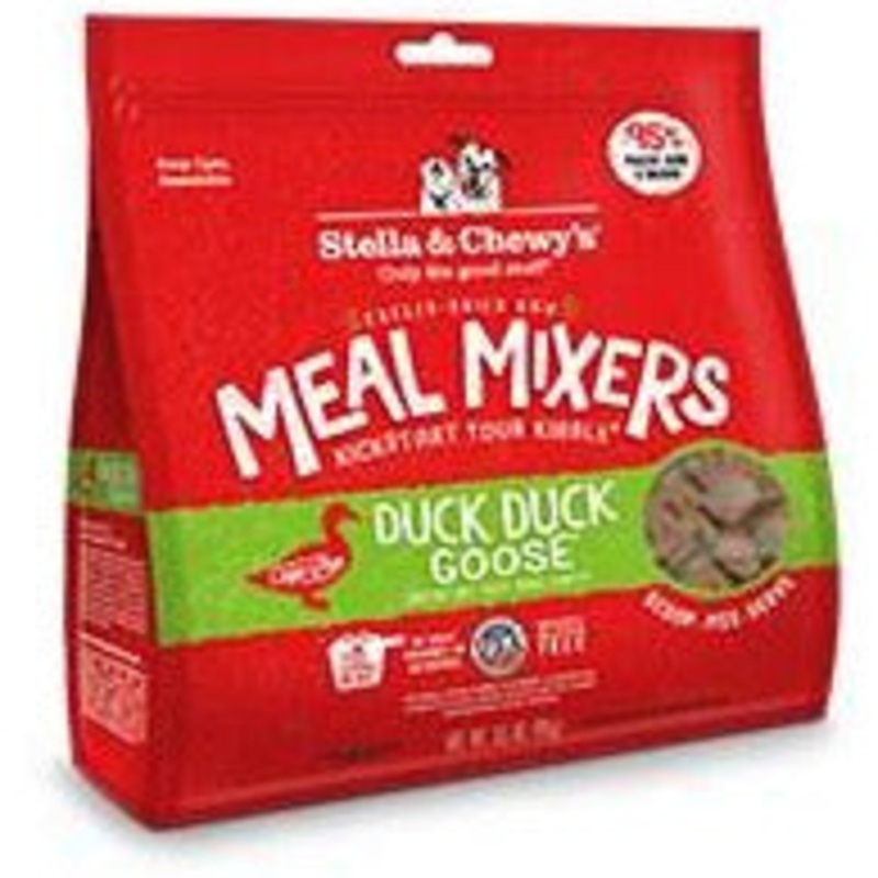 Stella & Chewy’s – Duck Duck Goose Meal Mixers – Freeze Dried Dog Food 3.5 oz
