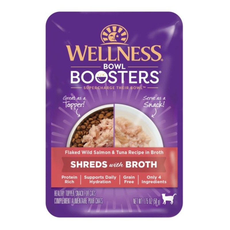 Wellness Bowl Boosters Salmon & Tuna 1.75-oz. (Pack of 12)