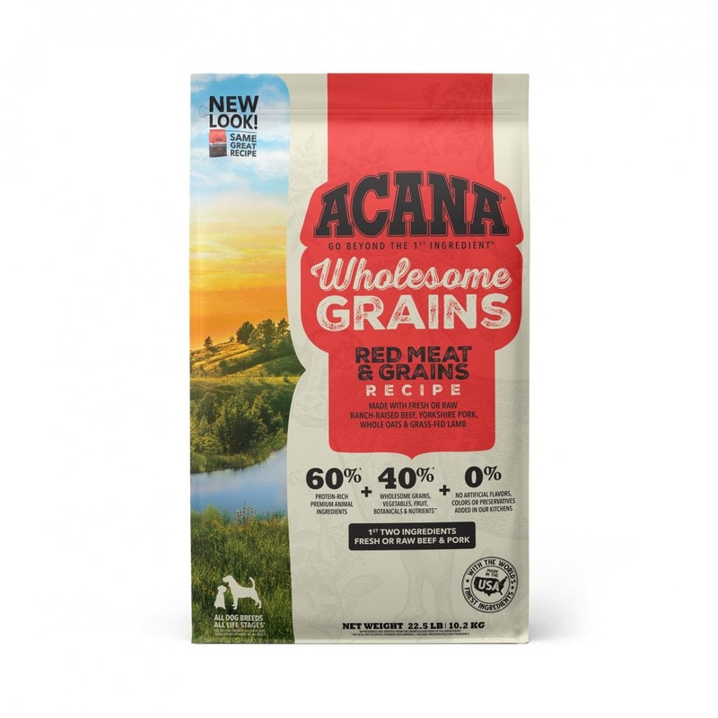 ACANA Wholesome Grains Red Meat & Grains Recipe Dry Dog Food 4 lb