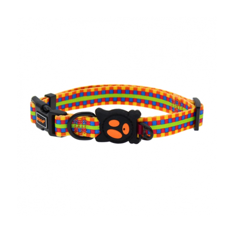DOCO LOCO Collar – (DCL002)[Texture – Lime Street, Size – L]