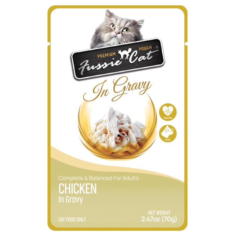 Fussie Cat Chicken in Gravy Cat Food