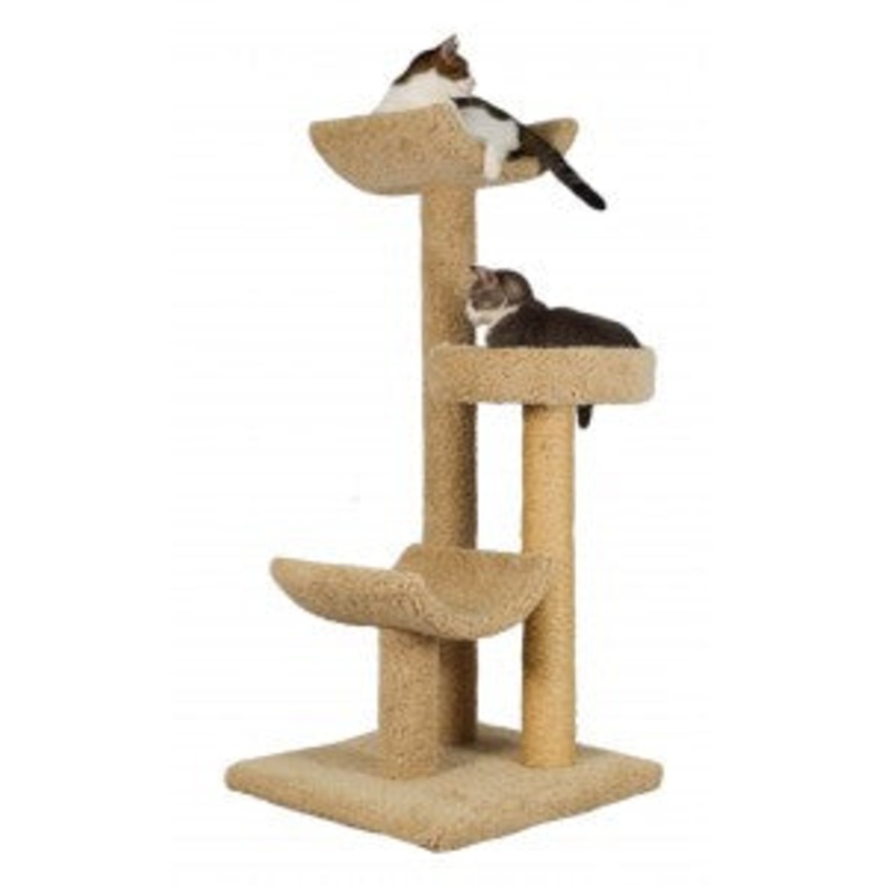 Molly and Friends Layabout Three-tier Scratching Post Cat Furniture