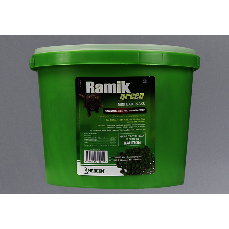 Ramik Green Mini Bait Packs