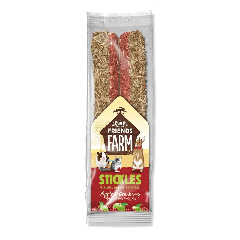 Tiny Friends Farm Apple & Cranberry Stickles Treats