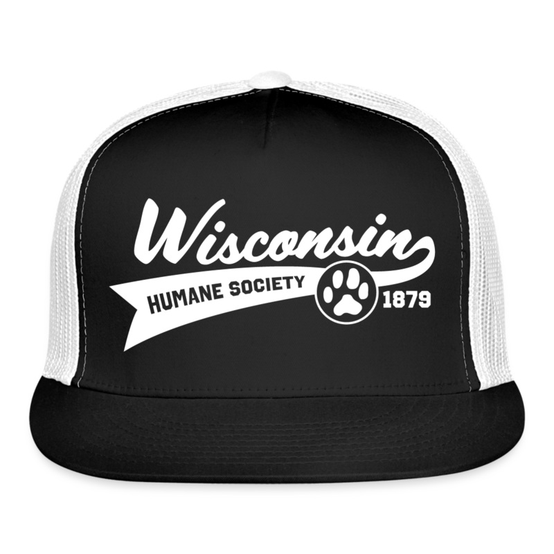 WHS Baseball Logo Trucker Cap black/white