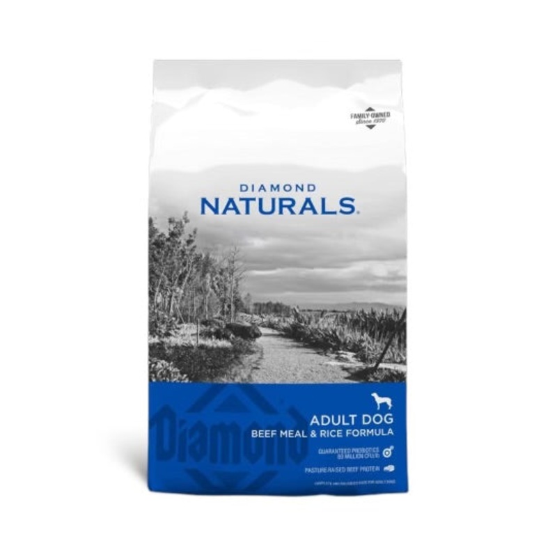 Diamond Naturals Beef & Rice Adult 40lbs